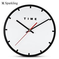 Detailed information about the product M. Sparkling Creative Acrylic Minimalism Mute Wall Clock.