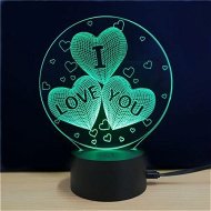 Detailed information about the product M. Sparkling TD078 Creative Love Day 3D LED Lamp