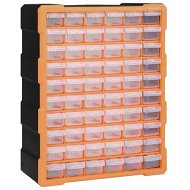 Detailed information about the product Multi-drawer Organizer With 60 Drawers 38x16x47.5 Cm