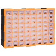 Detailed information about the product Multi-drawer Organizer With 64 Drawers 52x16x37.5 Cm
