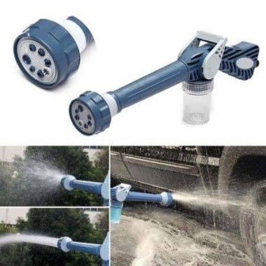 Multi-Function 8-in-1 Jet Garden Car Water & Soap Dispenser Cannon Nozzle Spray.