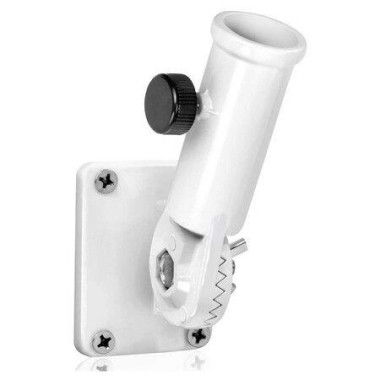 Multi-Position Flag Pole Mounting Bracket With Hardwares - Made Of Aluminum - Strong And Rust Free