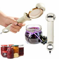 Detailed information about the product Multifunctional Retractable Bottle Opener,Seinohome Jar Opener,Adjustable Multifunctional Stainless Steel Can Opener,Bottle Opener for Seniors,For Weak Hands,Senior Arthritis (White)