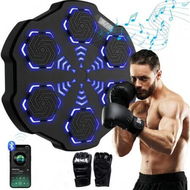 Detailed information about the product Music Boxing Machine, Large Size Smart Boxing Machine Wall Mounted with 9 Speed Modes, Boxing Training Punching Equipment for Home Gym Workout