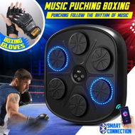 Detailed information about the product Music Boxing Machine Pad with Punching Gloves Smart Electronic Bluetooth Training Home Gym Wall Target Equipment USB Charger