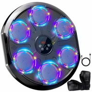 Detailed information about the product Music Boxing Machine,Bluetooth Punching Machine With Gloves,Boxing Training Equipment Wall Mounted,12 Modes & 12 Speeds,Electronic Boxing Pad Target