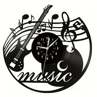 Detailed information about the product Music Vinyl Record Wall Clock, Music Room Decor, Music Theme Wall Clock