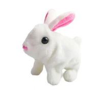Detailed information about the product My Realistic Bunny Toy Ultra Interactive With Jumping Twitching Shaking Ears Ideal Easter Days Holiday Gift Basket Fillers For Kids