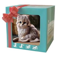 Detailed information about the product My Realistic Robot Cat, New Ai Robot Cat and Dog Plush Toy, That Act Like Real Cats, Interactive Stuffed Robotic Animal Toy For Boys Girls, Grey