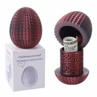 Detailed information about the product Mystery Egg Puzzle Box,3D Maze Gift Box,Money Puzzle Box for Cash with Hidden Compartment for Cash,Treasures,Reusable Puzzle Gift Box