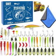 Detailed information about the product Mystery Tackle Box Fishing Mystery Box Freshwater Largemouth and Smallmouth Bass Lures Fishing Kit Ideal Gifts for Men Fishing Enthusiasts
