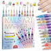 Nail Art Pens 12 Colors Nail Art Markers Set - Painting Polish Pen with 0.5mm Fine Tip, Quick-Dry Gifts for Her DIY Home Salon. Available at Crazy Sales for $19.99