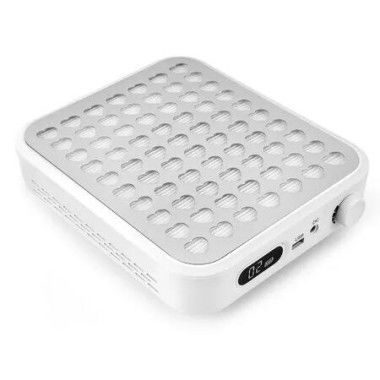 Nail Dust Collector,Rechargeable Dust Collector Nail Tech,Powerful Vacuum Fan Vent Dust Collector Extractor Dust Suction Machine