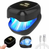 Detailed information about the product Nail Fungus Laser LED Light Device At-Home Toenails Fingernails Care Rechargeable Light for Thick Discolored Nails(Black)