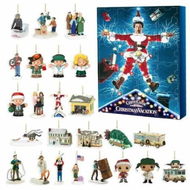 Detailed information about the product National Lampoon's Christmas Vacation Advent Calendar,24 Day Christmas Advent Calendar,Contains 24 Gifts,Christmas Vacation Figures and Accessories Christmas Countdown Calendar Gift (Blue 1Pcs)