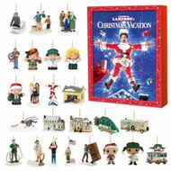 Detailed information about the product National Lampoon's Christmas Vacation Advent Calendar,24 Day Christmas Advent Calendar,Contains 24 Gifts,Christmas Vacation Figures and Accessories Christmas Countdown Calendar Gift (Red 1Pcs)