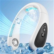 Detailed information about the product Neck Air Conditioner Portable Neck Fan with Semiconductor Cooling Airflow Fans Portable Rechargeable with 3 Speeds LED Display for Outdoor Travel Indoor