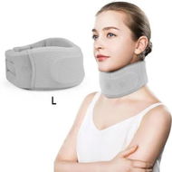 Detailed information about the product Neck Brace for Neck Support, Neck Support Brace, Adjustable Cervical Collar, Gray, 9.5cm Tall, 50cm Long, L