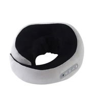 Detailed information about the product Neck Massager Pillow with Heat Deep Tissue Neck Relief U-Shape Design Electric Cordless Massager Pillow for Travel Office Home Shiatsu Neck Pillow,Black