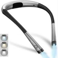 Detailed information about the product Neck Reading Light LED Book Rechargeable Bedtime Knitting Camping Lamp Lightweight Flexible Long Lasting