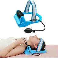 Detailed information about the product Neck Traction Device for Posture Correction, Neck Curve Restorer with Pump, Neck Hump Posture, Height Adjustable Design and Home Use