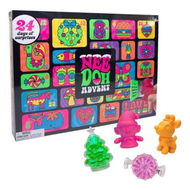 Detailed information about the product Nee-Doh Advent Calendar, 24 Days of Sensory Surprises, Squishy Toys with Fun Shapes and Textures, Ages 3 and Up, Color May Vary