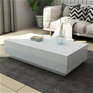 Detailed information about the product New 4 Drawer Coffee Table Wood Living Room Furniture High Gloss White