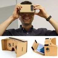 Detailed information about the product New Cardboard 3D Vr Virtual Reality Glasses Valencia Quality For Google Android