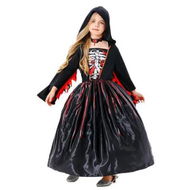 Detailed information about the product New Girls Halloween Witch Cosplay Costume Black Horror Party Outfit for Children's Cross-Border Events