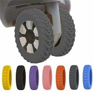 Detailed information about the product New Luggage Protection Covers,8Pcs Luggage Compartment Wheel Protection Cover,Shock-proof Carry on Luggage Wheels Cover,Luggage Wheels Silent Protection Cover (8Pcs Gray)
