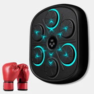 Detailed information about the product New Model Smart Music Boxing Machine,Training Machine with LED Electronic Wall Mounted,Home Indoor Workout Equipment with Premium Boxing Gloves