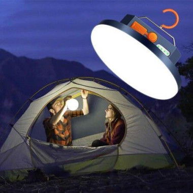 Newest Led Camping Light 7500mAh Tent Light With Hooks IP65 Waterproof Emergency Light Power Bank Failure For Outdoors Hiking