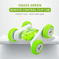 Detailed information about the product Newest Remote Control Car Rollover Stunt Car Dual Sided Off-Road Charging Electric Racing ChildrenS Toy Boy Color Green