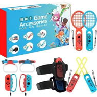 Detailed information about the product Newest Switch Sports Accessories Bundle for Switch Sports,10 in 1 Switch Sports Accessories Compatible with Switch/Switch OLED