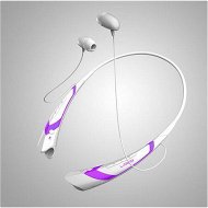Detailed information about the product Newest Wireless Bluetooth 4.0 Stereo 760 Headset Headphone For Samsung IPhone LG - White + Purple.