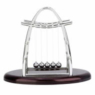 Detailed information about the product Newtons Cradle Classic Pendulum Balance Balls Motion Desk Toys Swinging Decoration Stress Relief Display Physics Steel Ball Desktop (Medium)