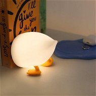 Detailed information about the product Night Light Cute Silicone Nursery Pear Lamp Squishy Night Lamp For Bedroom Kawaii Bedside Lamp For Kids Room (Duck)