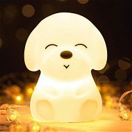 Detailed information about the product Night Light For Kids Room Cute Puppy Night Lights Squeezable Silicone Lamps USB Rechargeable