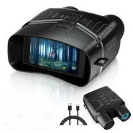 Detailed information about the product Night Vision Binoculars 4K Large Screen Save Photo Video Rechargeable Lithium Battery Outdoor Adventure Viewing Clarity Gift