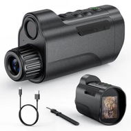 Detailed information about the product Night Vision Monocular,800M-10X Digital Zoom,2 Inhc HD Screen Infrared Binoculars with Compass 64GB TF Card for Photos and Videos