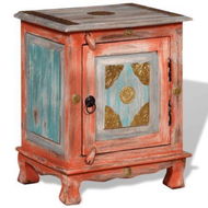 Detailed information about the product Nightstand Solid Mango Wood Orange