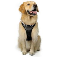 Detailed information about the product No-Pull Dog Harness: Adjustable, Padded, and Reflective with Easy Control Handle (X-Large, Black)