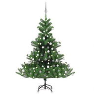 Detailed information about the product Nordmann Fir Artificial Christmas Tree LED&Ball Set Green 150cm