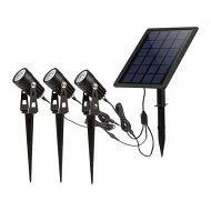 Detailed information about the product NOVEDEN Solar Garden Lights with 3 Set LED Spotlights (Warm White) NE-SL-105-HK