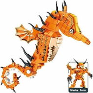 Detailed information about the product Ocean Animal Building Blocks, Deep Sea Creatures Building Toy Set for Kids Boy Girl Hippocampus For Age 6 and Up (230pcs)