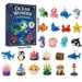 Ocean Wonder 2026 Advent Calendar, 24 Ocean Animal Acrylic Hanging Ornaments, Christmas Countdown Gift for Xmas Tree Holiday Decor. Available at Crazy Sales for $18.99