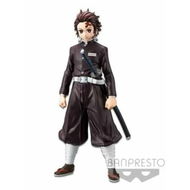 Detailed information about the product Official Demon Slayer Banpresto 19965 Kimetsu no Yaiba vol.6 Tanjiro Kamado Black Outfit Figure Anime Merchandise Collectible