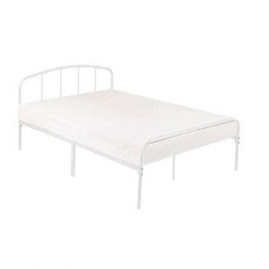 Oliver Queen White Metal Bedframe