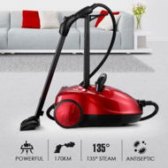 Detailed information about the product Only 1-minute Heat-up Time. 3.4L High-pressure Steam Mop Cleaner For Tile Wood Carpet Glass.