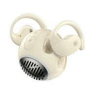 Detailed information about the product Open Ear Headphones Wireless Bluetooth 5.4 Earbuds with Speaker 2 in 1,Noise Cancelling Mic Earhooks OWS Hanging Earphones Air Bone Conduction,Nude
